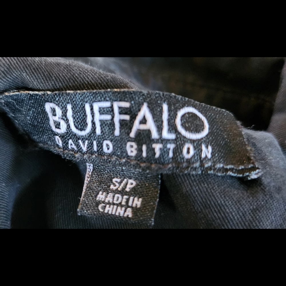 BUFFALO by DAVID BITTON CHARCOAL GRAY UTILITY TUNIC VEST SIZE  S/P - Picture 6 of 6